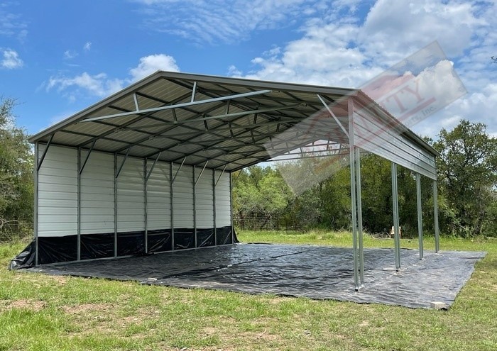 triple wide carports