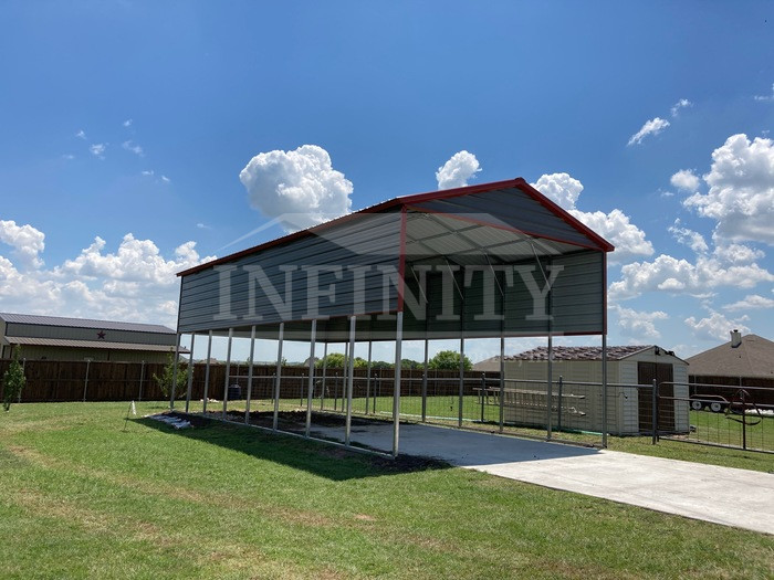 vertical rv carport