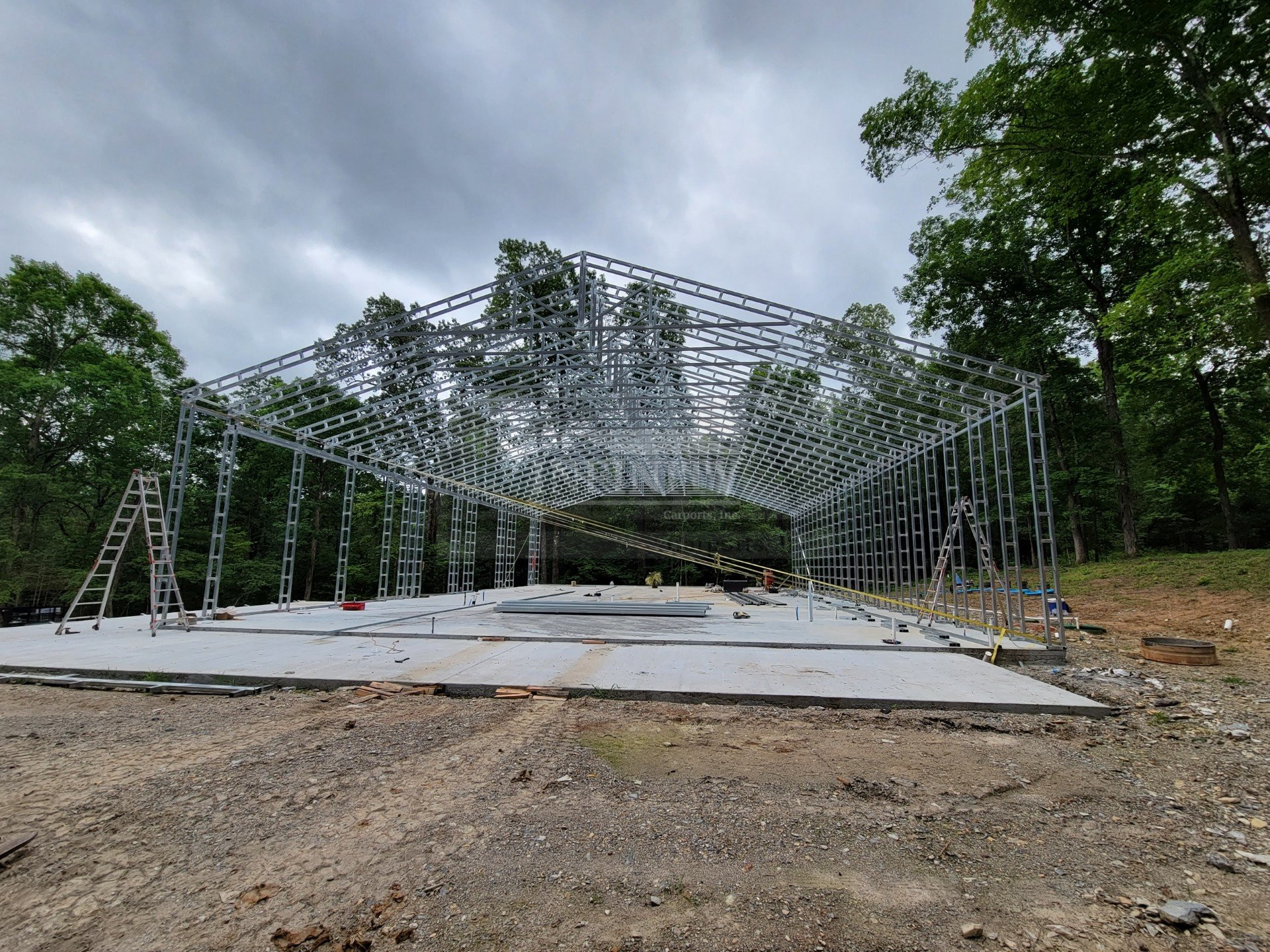 Site Preparation Infinity Carports